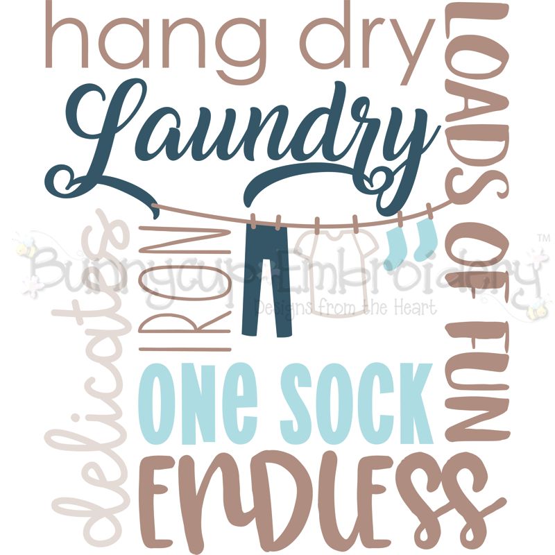 Laundry Subway Art SVG