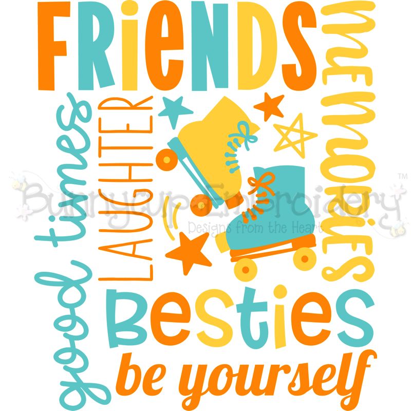 Friends Subway Art SVG