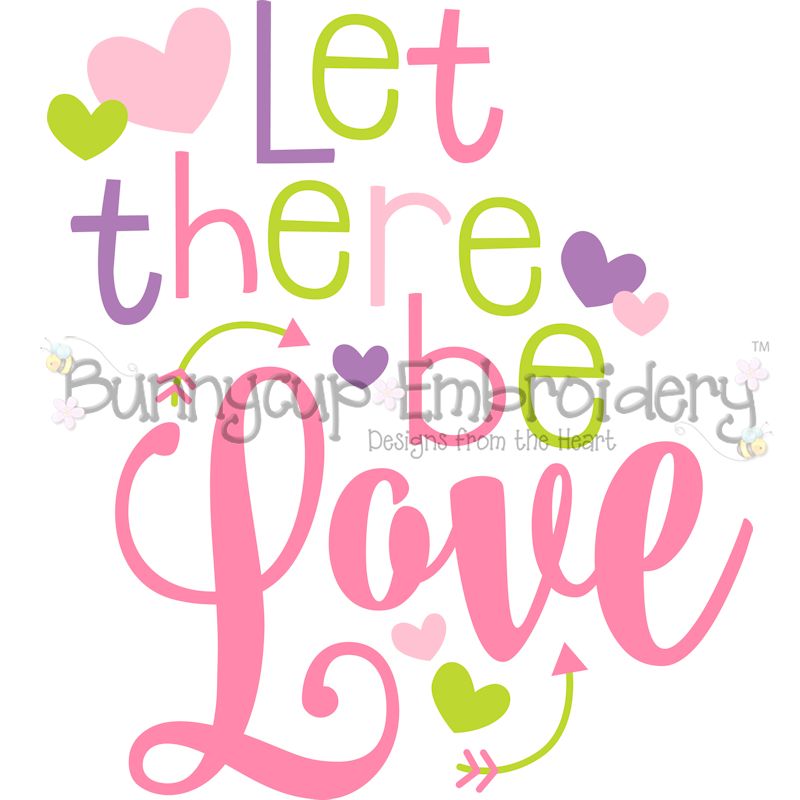 Let There Be Love SVG
