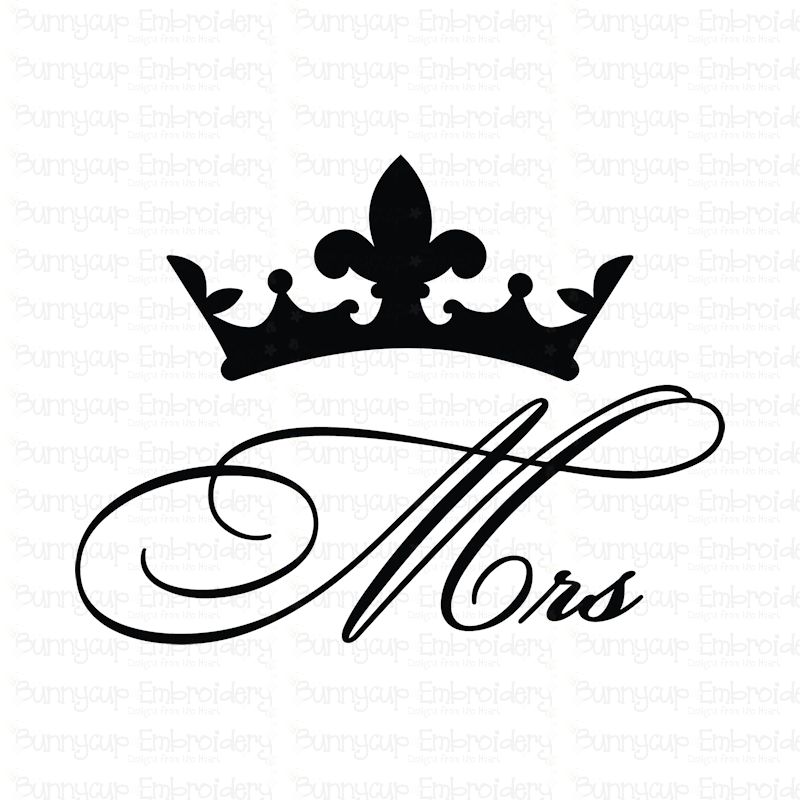Mrs Crown SVG