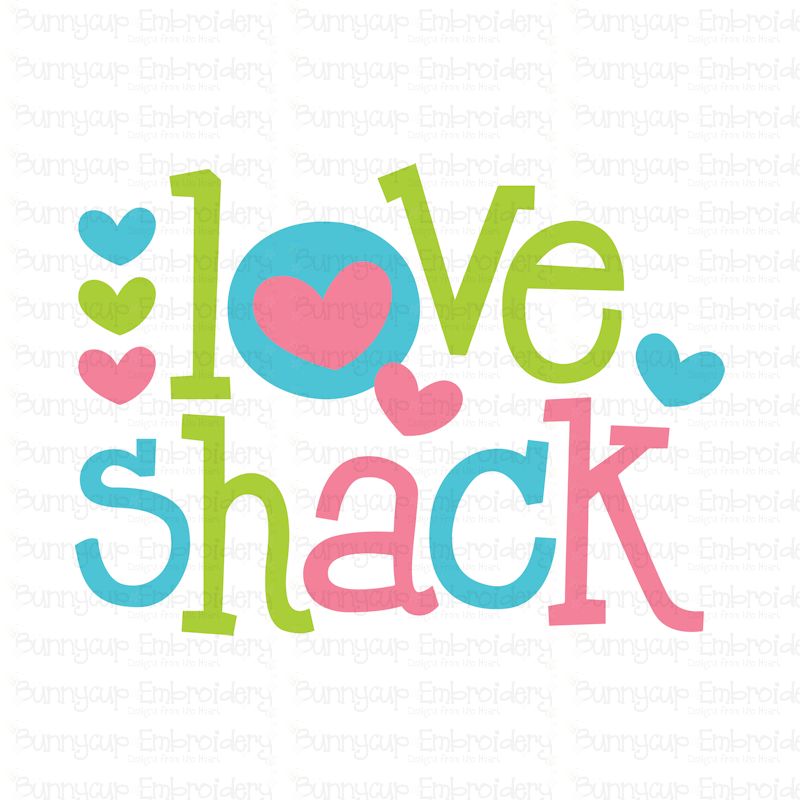Love Shack SVG