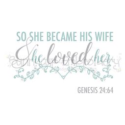 So She Became His Wife SVG