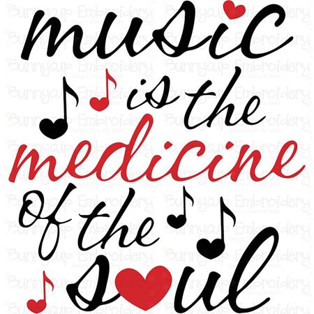 Music Is The Medicine Of The Soul SVG