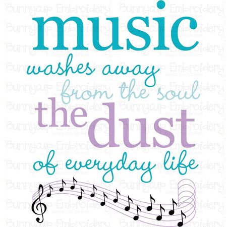 Music Washes Away The Dust SVG