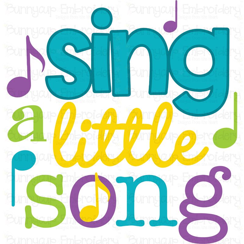 Sing A Little Song SVG