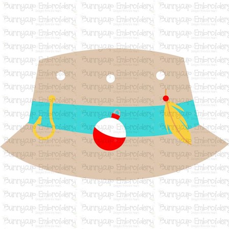Download Boys Fishing Bucket Hat SVG - Bunnycup SVG