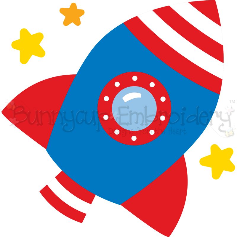 Space Rocket SVG
