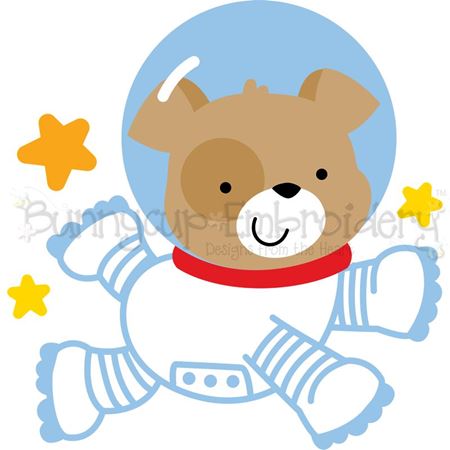 Astronaut Dog SVG