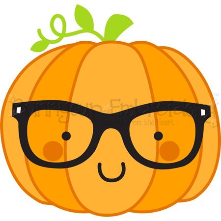 Pumpkin Nerd SVG