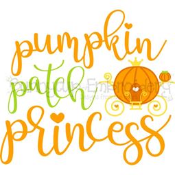 Pumpkin Patch Princess SVG