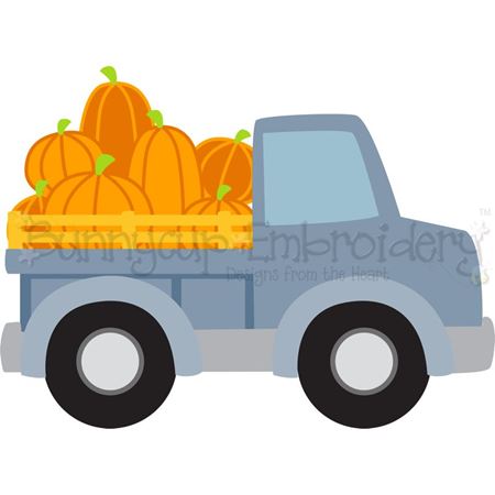 Pumpkin Truck SVG