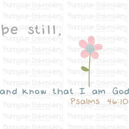 Be Still And Know That I Am God SVG