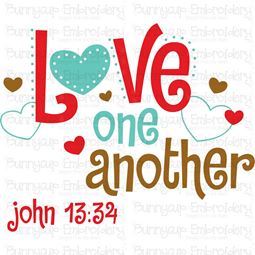 Love One Another SVG