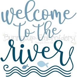 Welcome To The River SVG