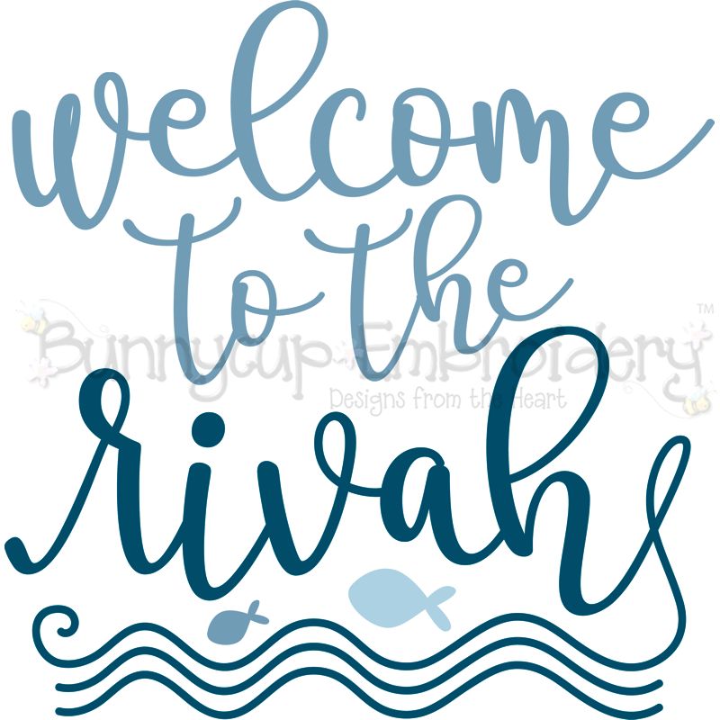 Welcome To The Rivah SVG