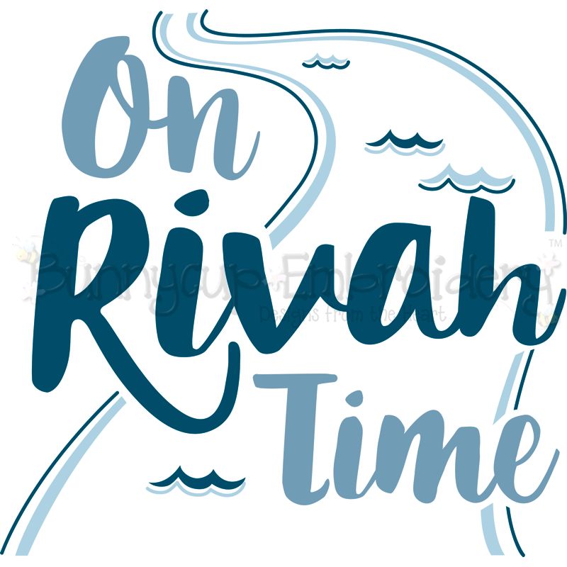 On Rivah Time SVG