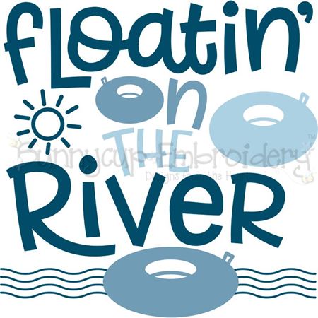 Floatin' On The River  SVG