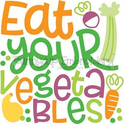 Eat Your Vegetables SVG