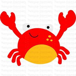 Cute Crab SVG