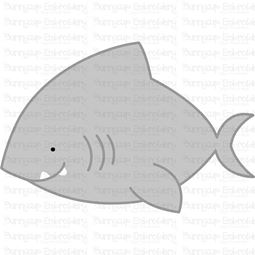 Cute Shark SVG