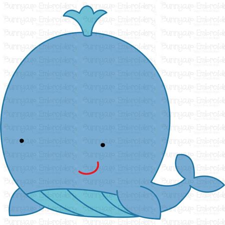 Cute Whale SVG