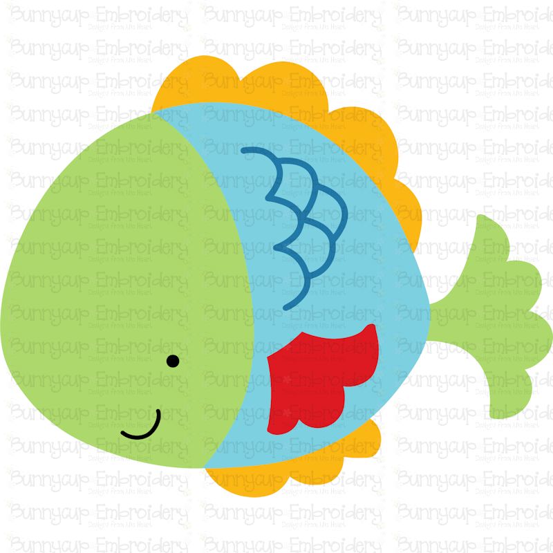 Cute Fish SVG
