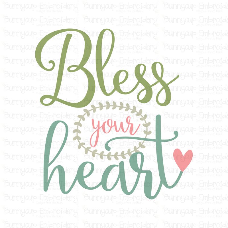 Bless Your Heart SVG