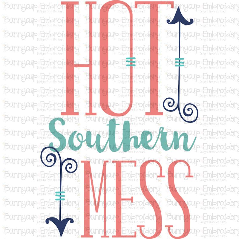 Hot Southern Mess SVG