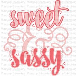 Sweet And Sassy SVG