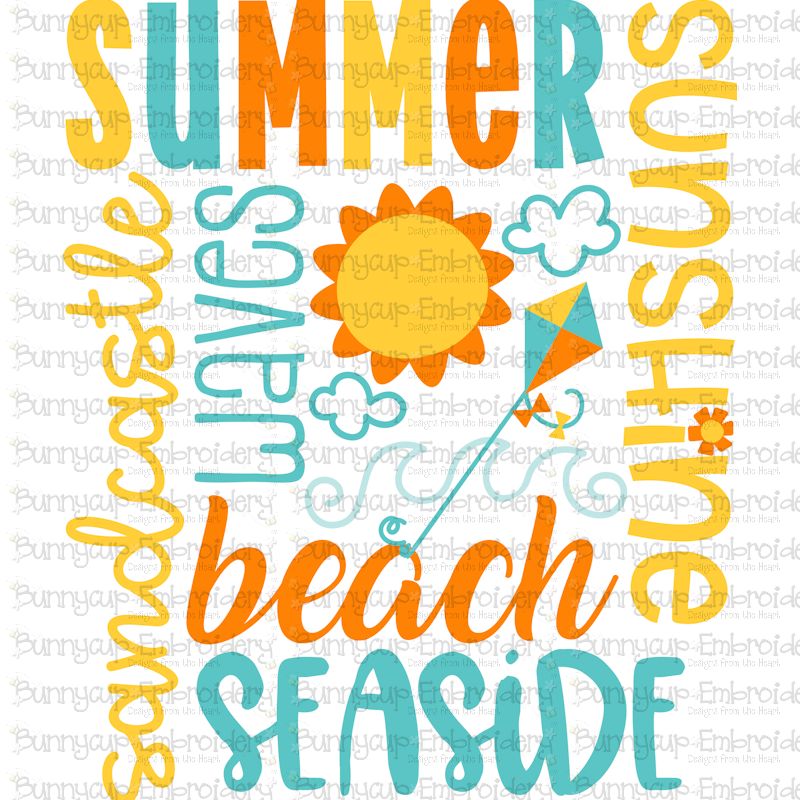 Summer Subway Art SVG