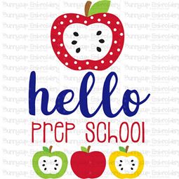 Hello Prep School SVG