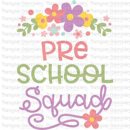 Preschool Squad SVG