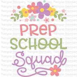 Prep School Squad SVG