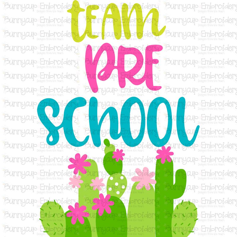 Team Preschool SVG