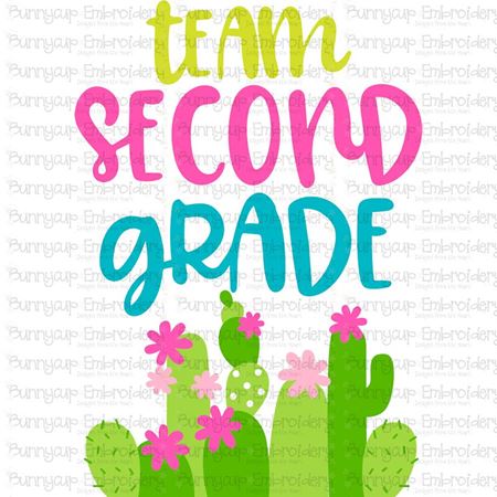 Team Second Grade SVG