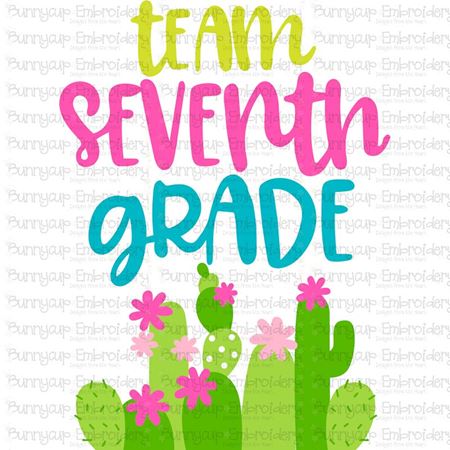 Team Seventh Grade SVG