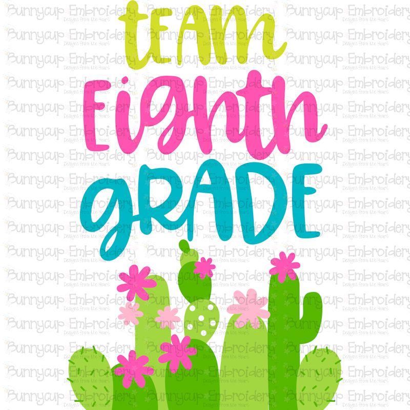 Team Eighth Grade SVG