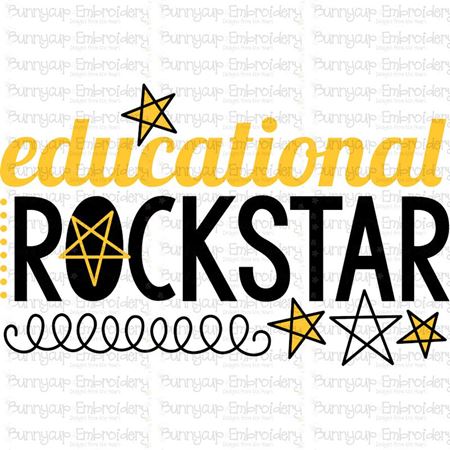 Educational Rockstar SVG