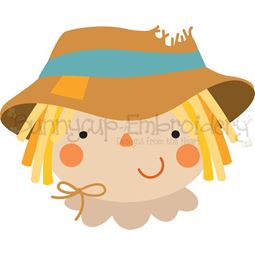 Boy Scarecrow SVG