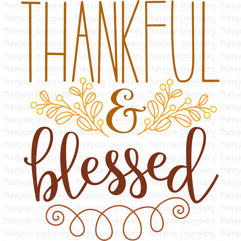 Thanksgiving Sentiments Four SVG