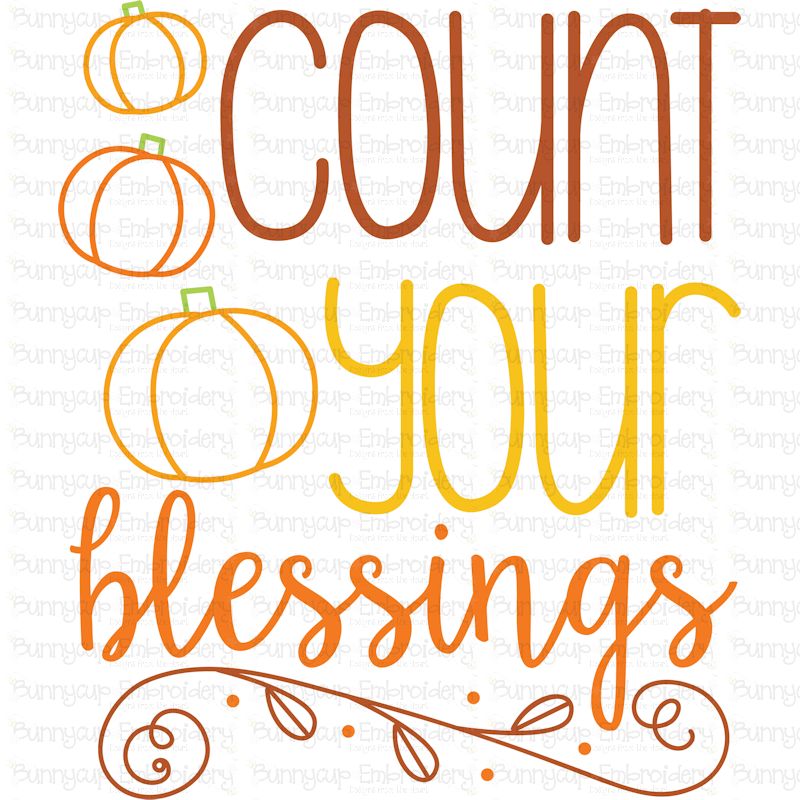 Count Your Blessings SVG
