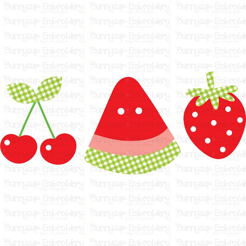 Fruit Trio SVG