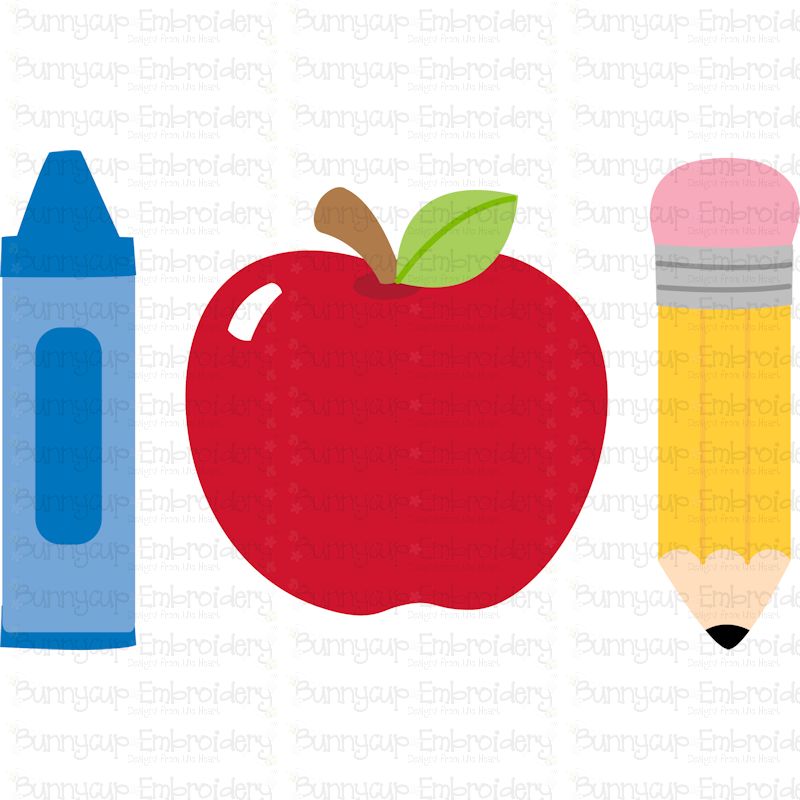 School Trio SVG