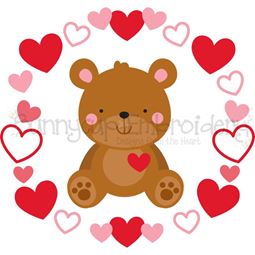 Teddy Bear Laurel SVG
