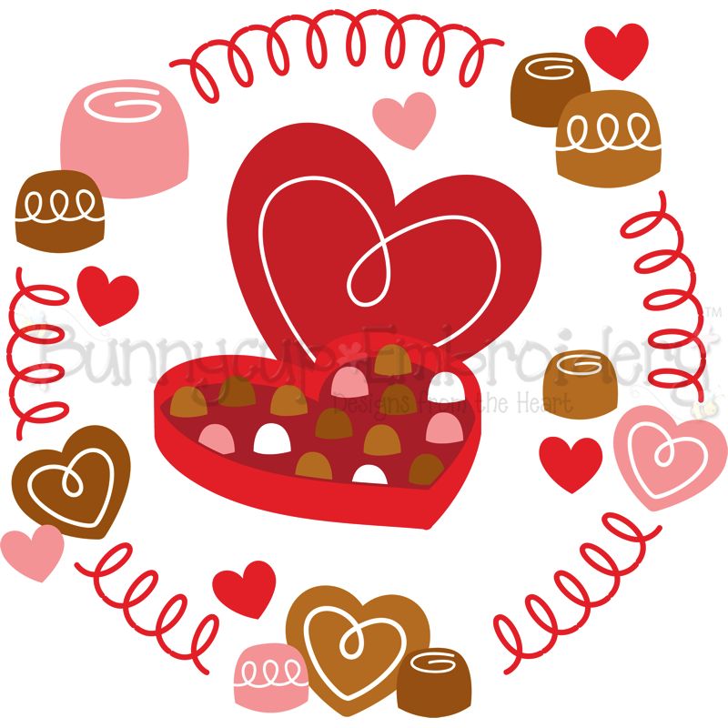 Box Of Chocolates Laurel SVG
