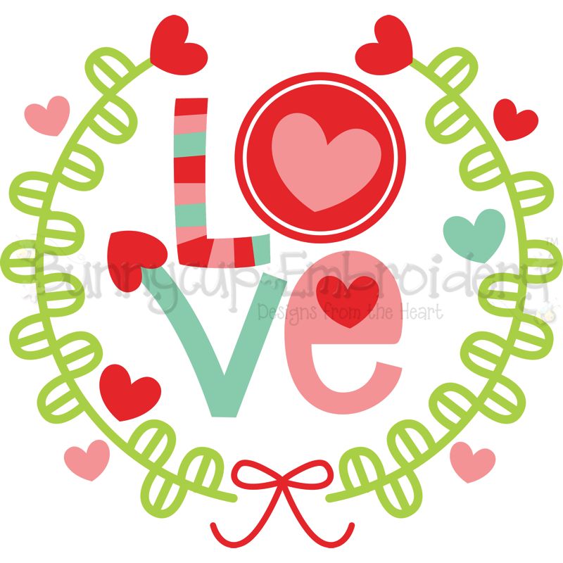 Love Laurel SVG