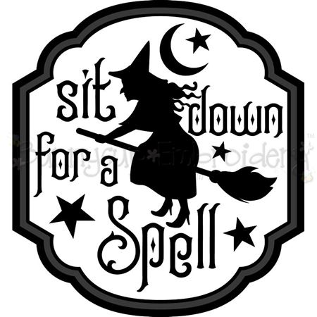 Sit Down For A Spell SVG