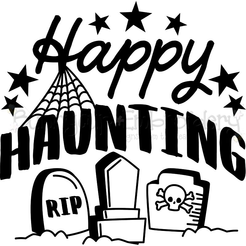 Happy Haunting SVG