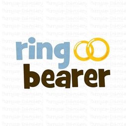 Ring Bearer SVG