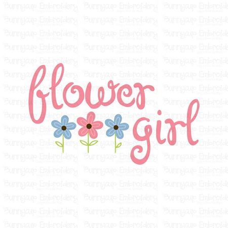 Flower Girl SVG